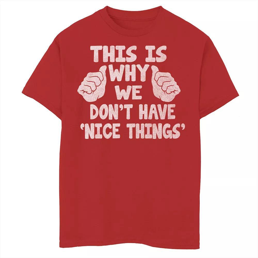 Boys 8-20 Marvel Avengers Endgame Iron Man I Love You 3000 Red Yellow Logo Tee, Boy's, Size: Medium, Black Product Image