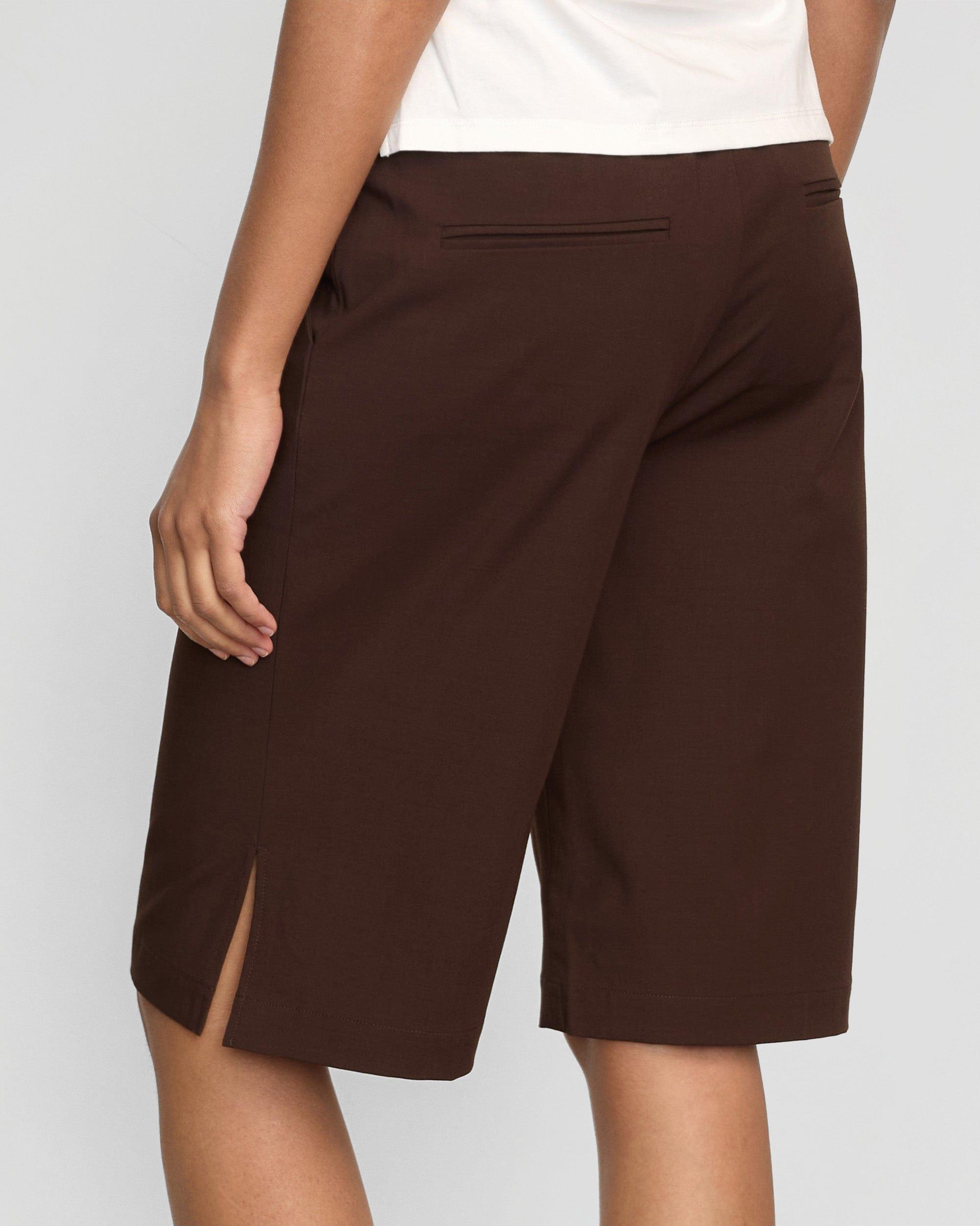 Gallia Stretch-Waist Bermuda Short Product Image