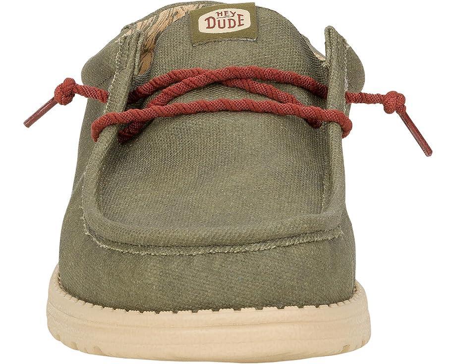Men's Hey Dude Wally Waxed Canvas Product Image