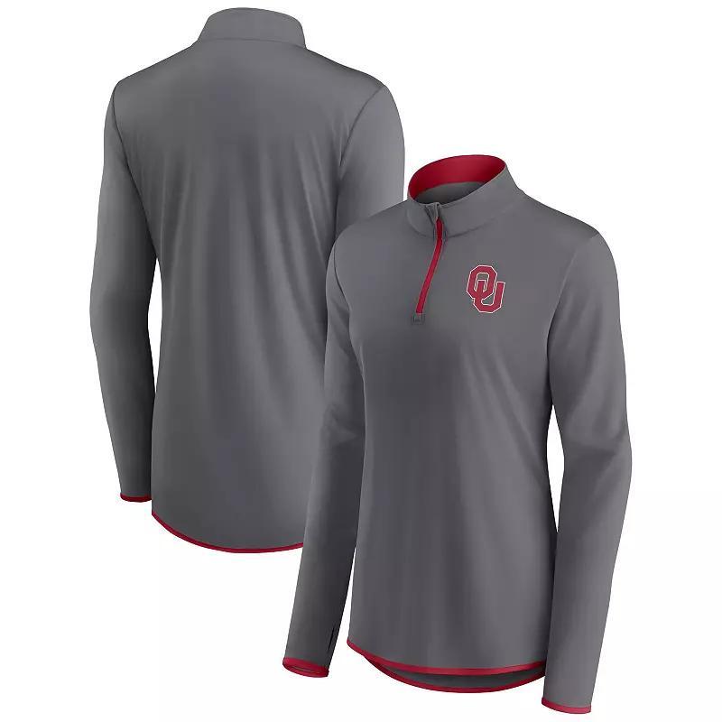 Womens Fanatics Branded Washington Nationals Corner Quarter-Zip Top Product Image