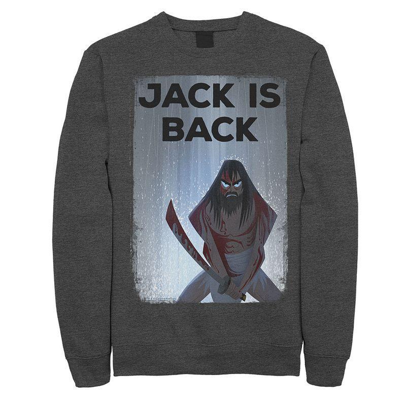 Men's Cartoon Network Samurai Jack The Jack Is Back Rainwaters Fleece, Size: Small, Blue Product Image
