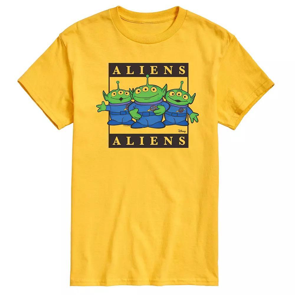 Disney / Pixars Toy Story 4 Mens Aliens Graphic Tee Ivory Product Image