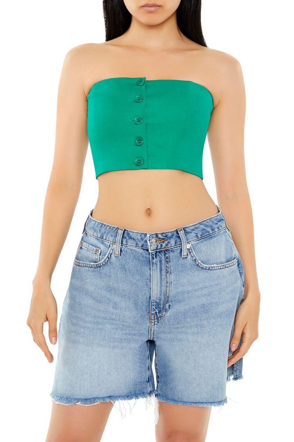 Cropped Tube Top | Forever 21 Product Image
