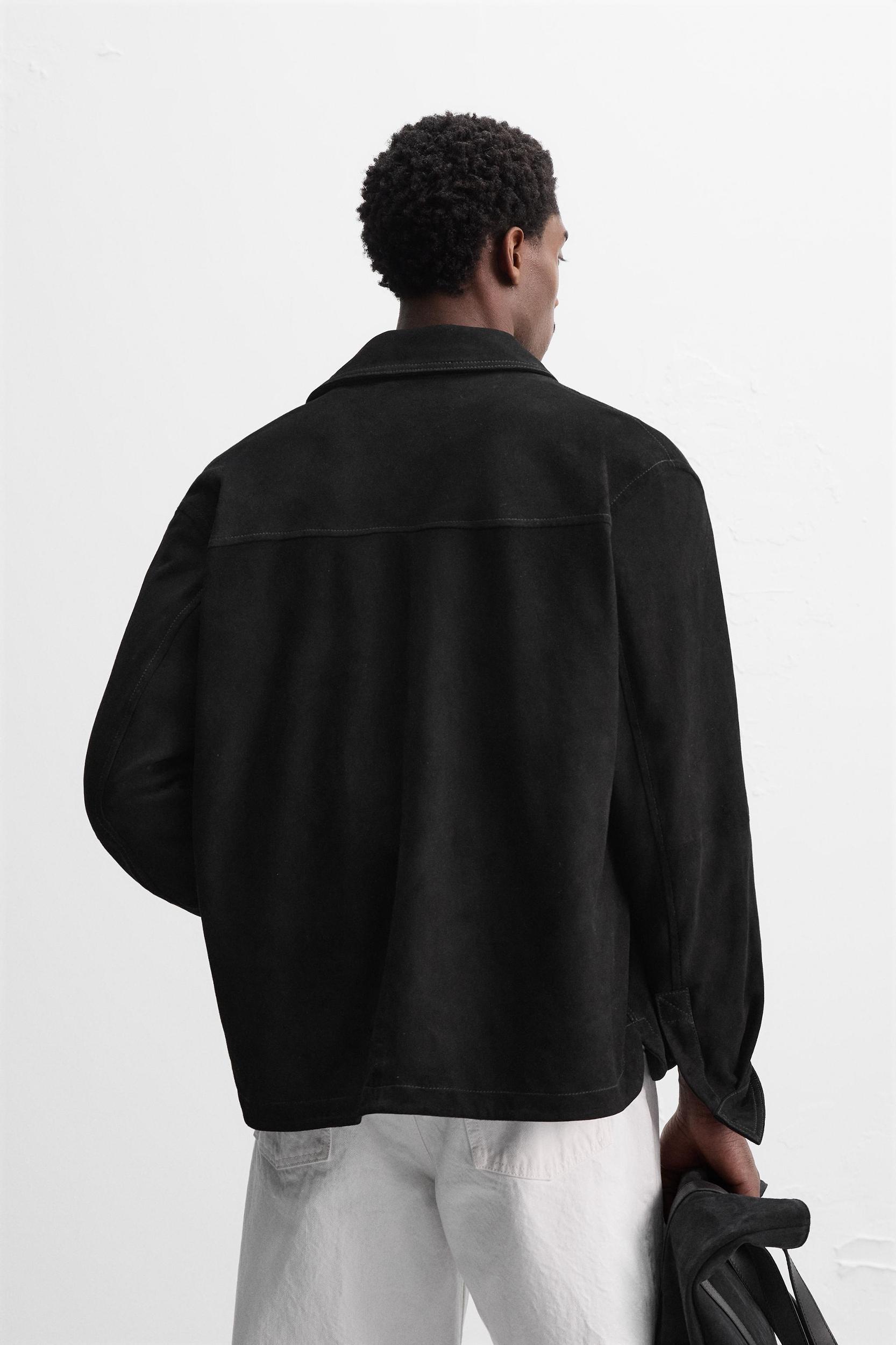 LIMITED EDITION SUEDE LEATHER OVERSHIRT Product Image