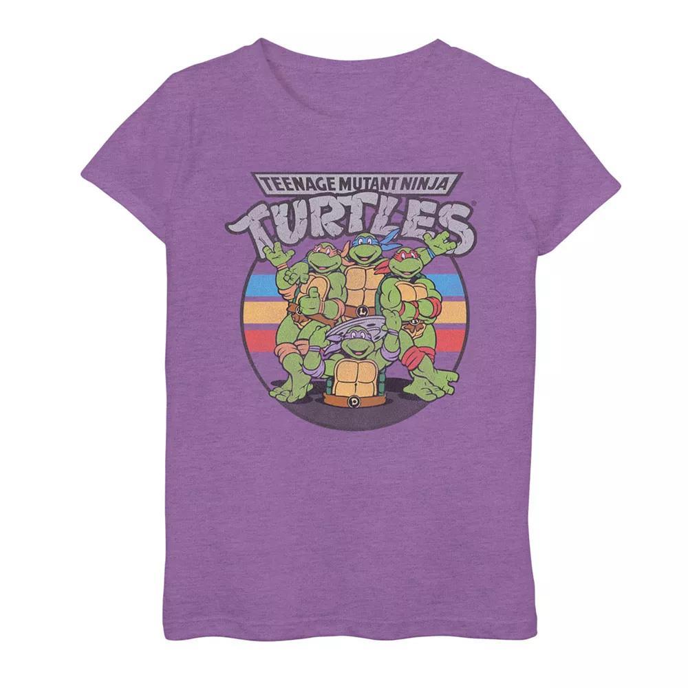 Girls 7-16 Justice League 7th Birthday Tee, Girl's, Size: Small, Black Product Image