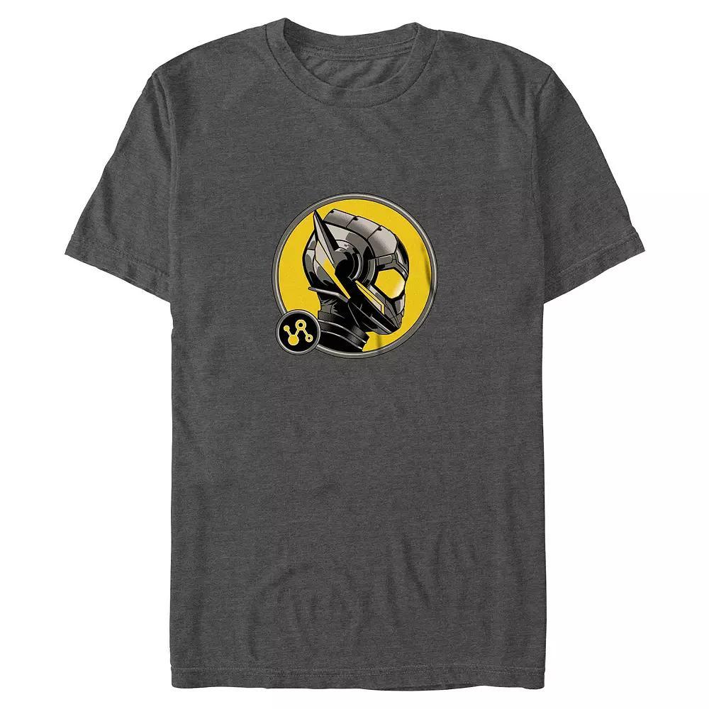 Men's Marvel Ant-Man And The Wasp: Quantumania Badge Tee, Size: XXL, Grey Heather Product Image