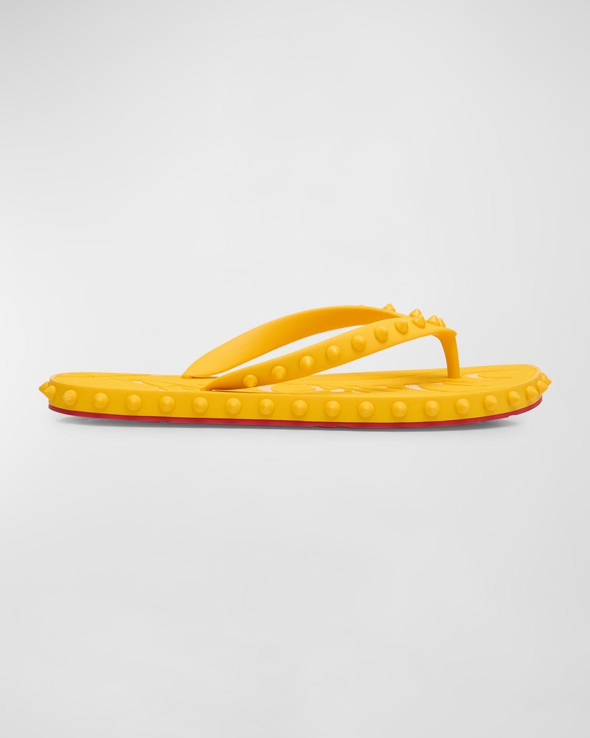 Loubi Donna Spike Red Sole Flip Flops Product Image