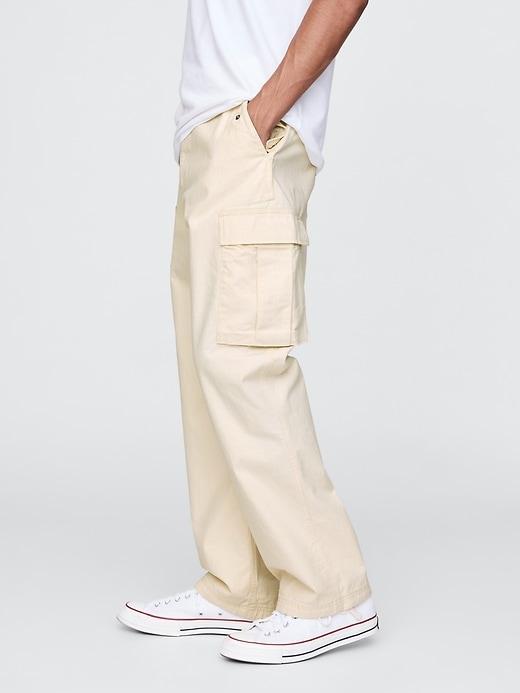 Herringbone Utility Cargo Pants Product Image