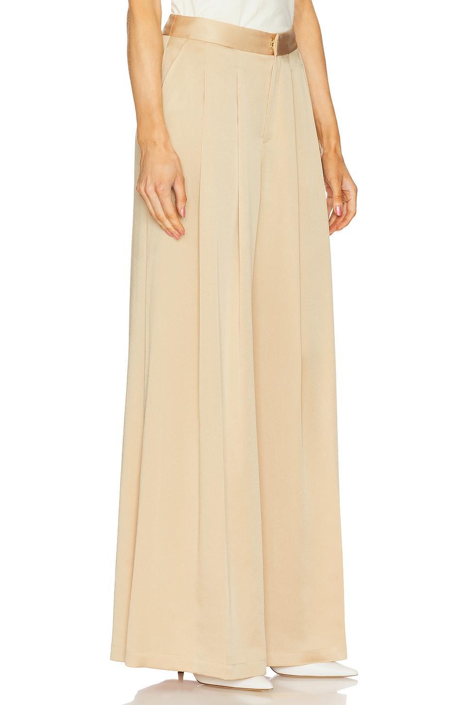 Aubrie Mid Rise Wide Leg Pant L'AGENCE Product Image