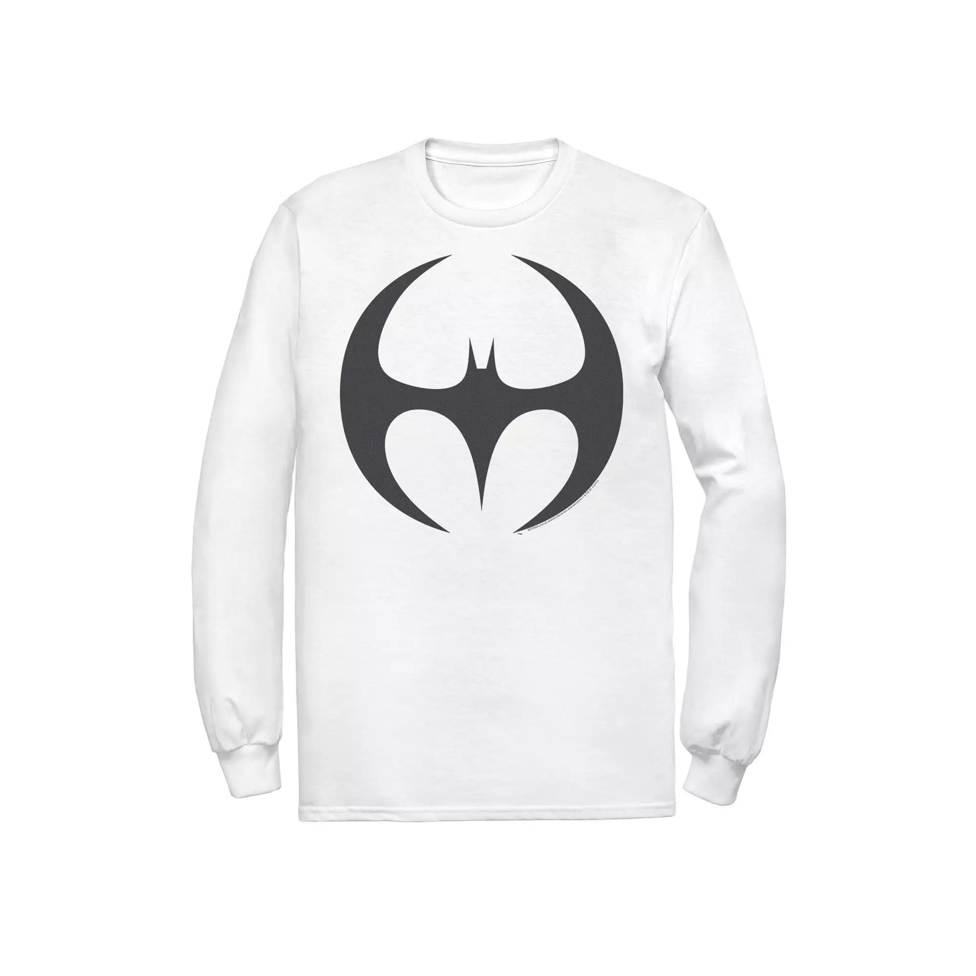 Men's DC Comics Batman Gadgets Classic Logo Ringer Tee, Size: XXL, Athletic Grey Product Image