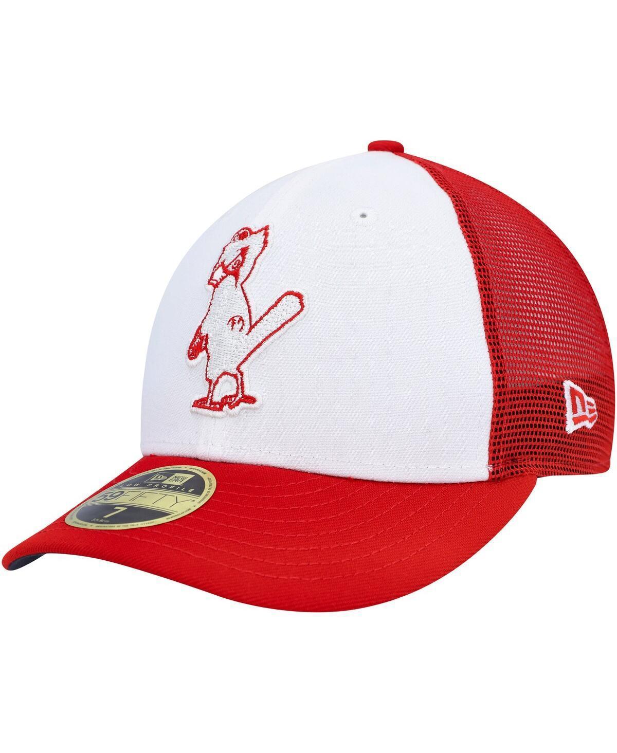 Men's New Era White/Red St. Louis Cardinals 2023 On-Field Batting Practice Low Profile 59FIFTY Fitted Hat, Size: 7 5/8 Product Image