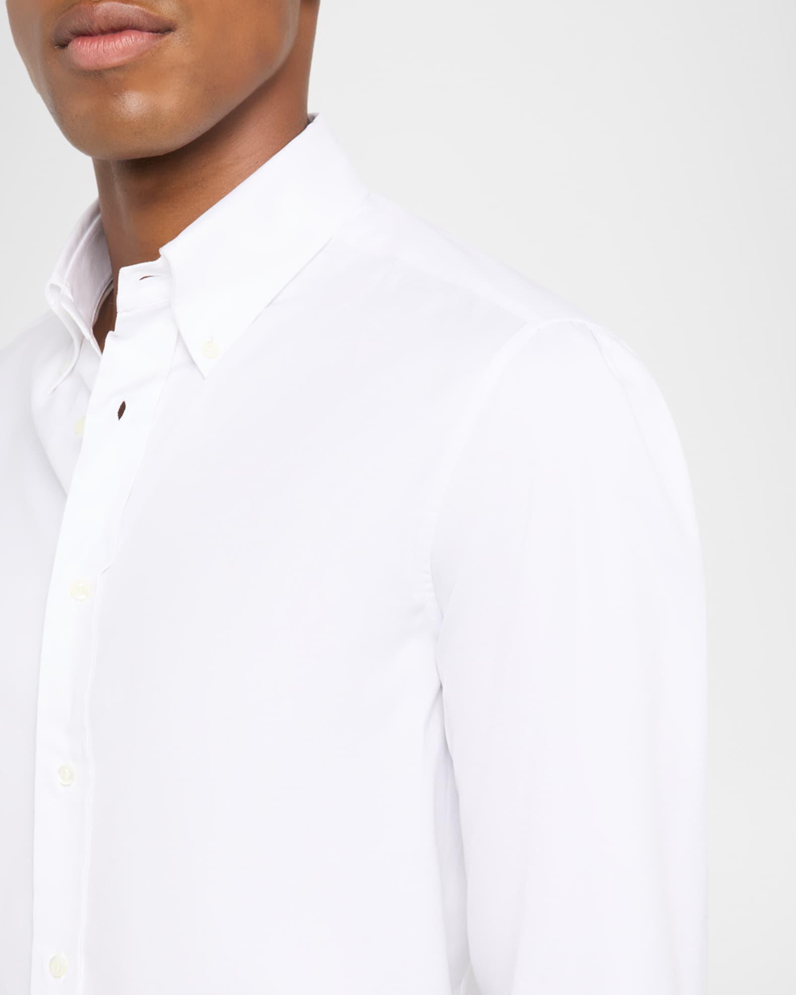 Men's Piece Dyed Cotton Twill Shirt Product Image