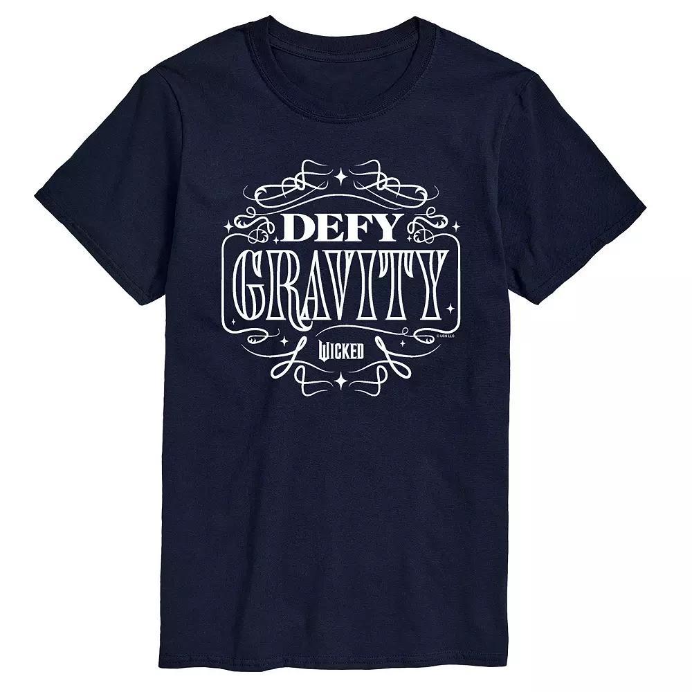 Big & Tall Wicked Defy Gravity Graphic Tee, Mens Blue Product Image