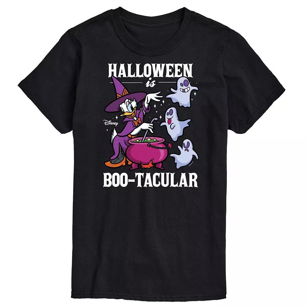 Disneys Daisey Duck Mens Halloween Is Bootacular Graphic Tee Product Image