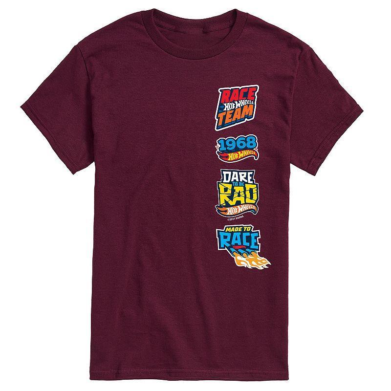 Men's Hot Wheels Badges Tee, Size: Large, Green Product Image