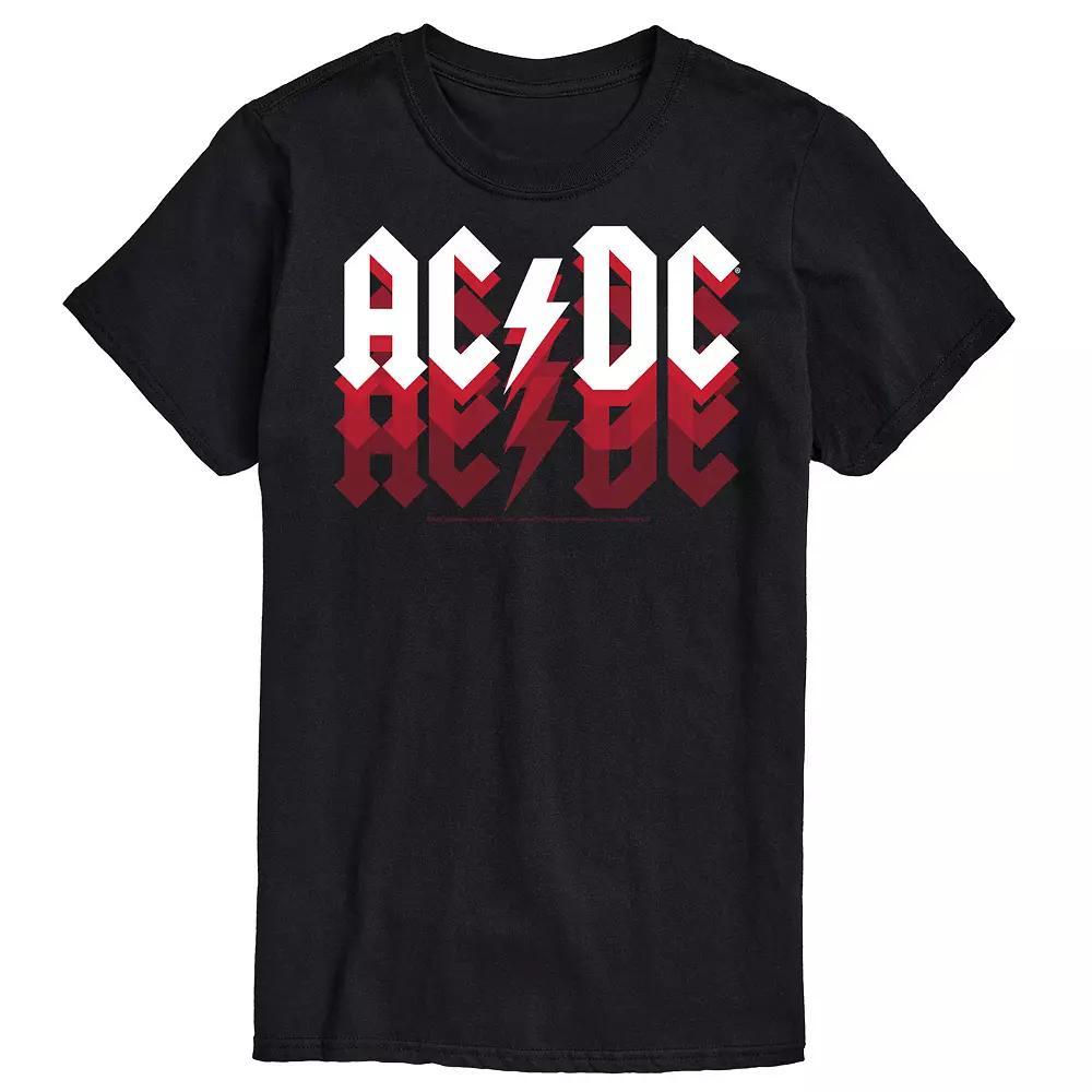 Disneys Mickey Mouse Big & Tall Peace Love Graphic Tee, Mens Product Image