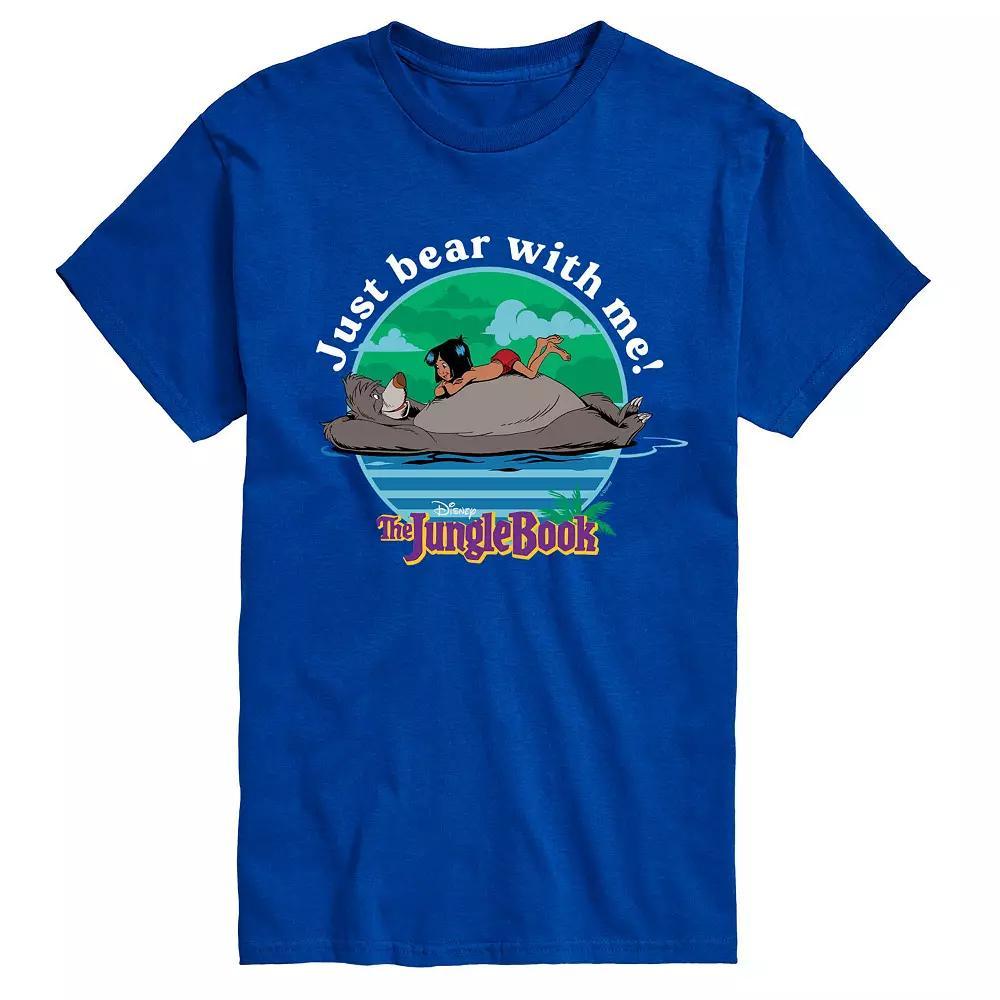 Big & Tall Disneys The Jungle Book Tee, Mens Blue Product Image