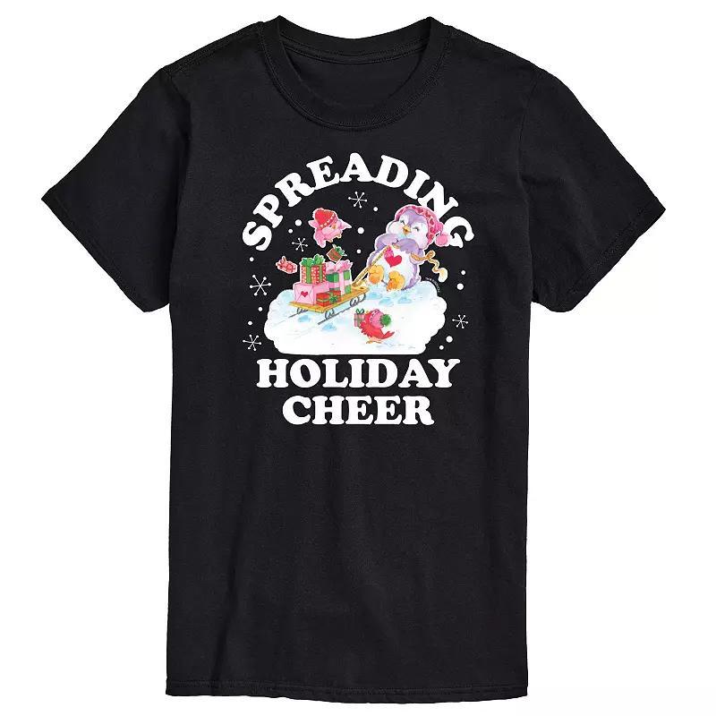 Mens Care Bears Spreading Holiday Cheer Graphic Tee Product Image