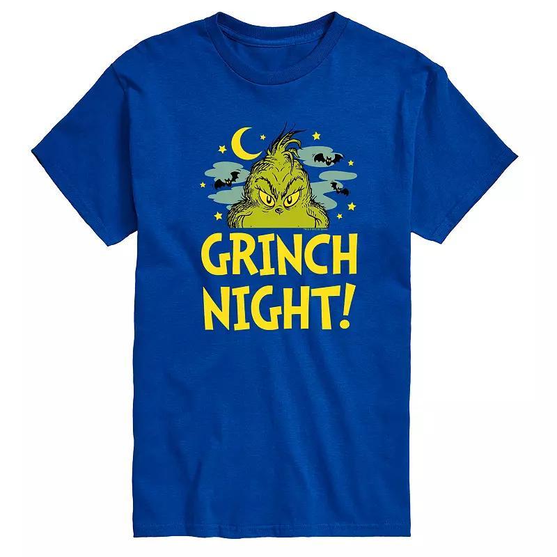 Mens Dr. Seuss Grinch Night Graphic Tee Product Image