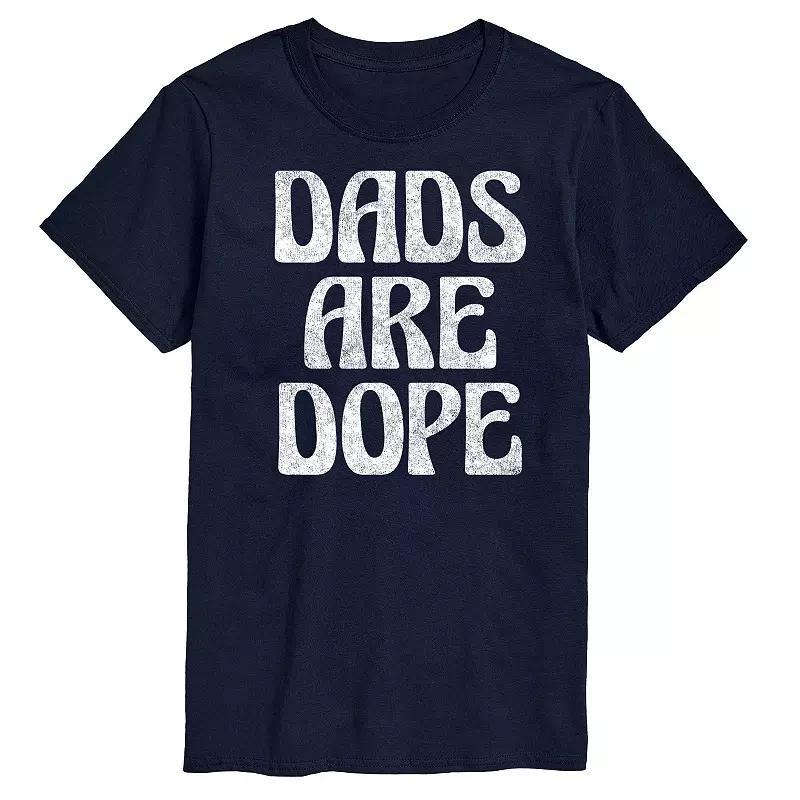 Big & Tall Dads Are Dope Graphic Tee, Mens Product Image