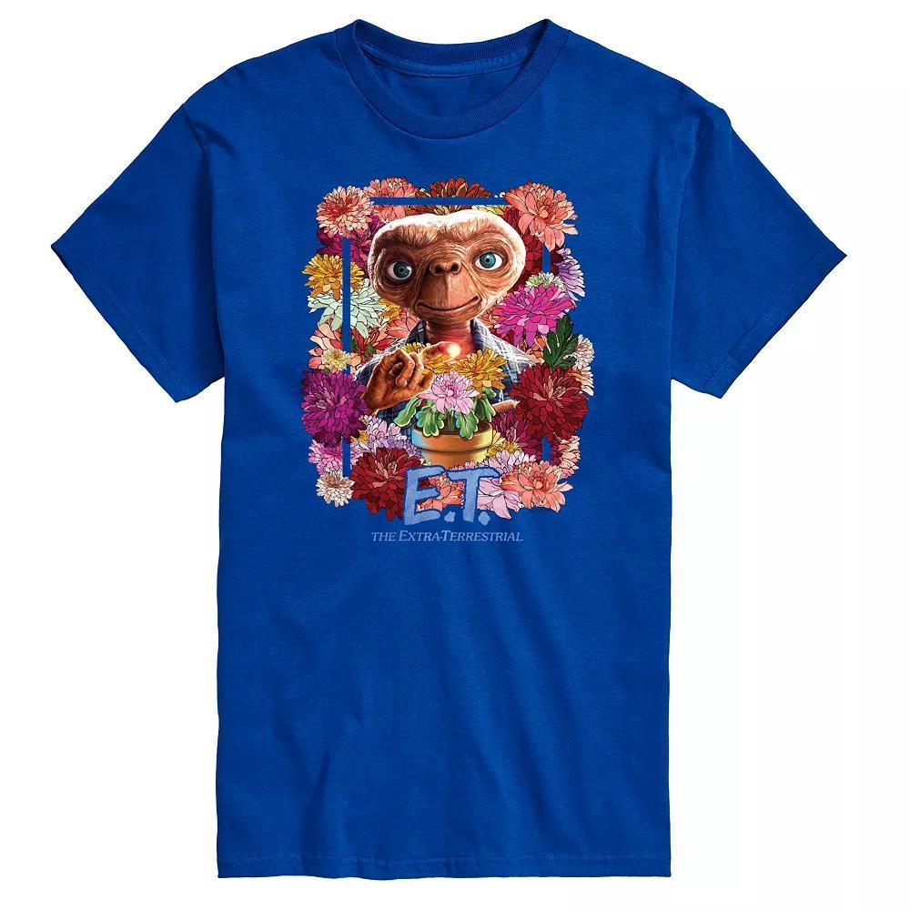Big & Tall ET Flowers Tee, Mens Product Image