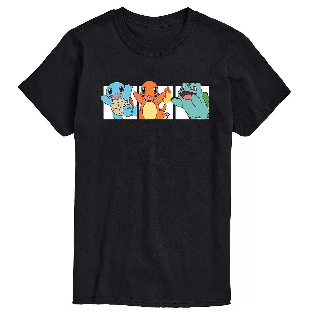 Big & Tall SpongeBob SquarePants Neon Graphic Tee, Mens Blue Product Image