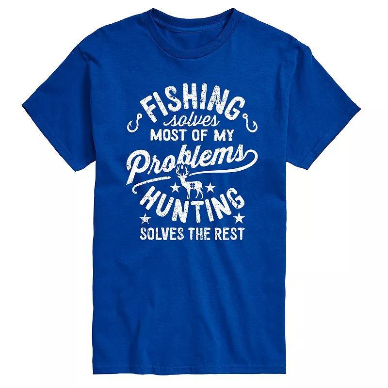 Mens Fishing Solves My Problems Tee Product Image