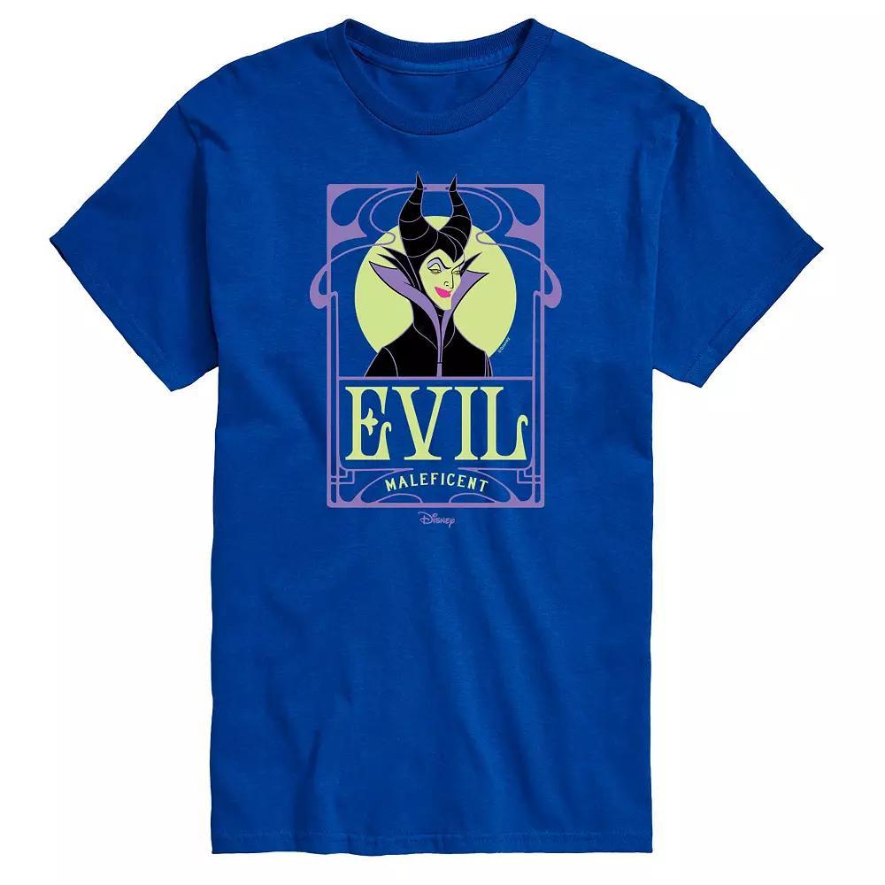 Disneys Villians Big & Tall Evil Maleficent Graphic Tee, Mens Product Image