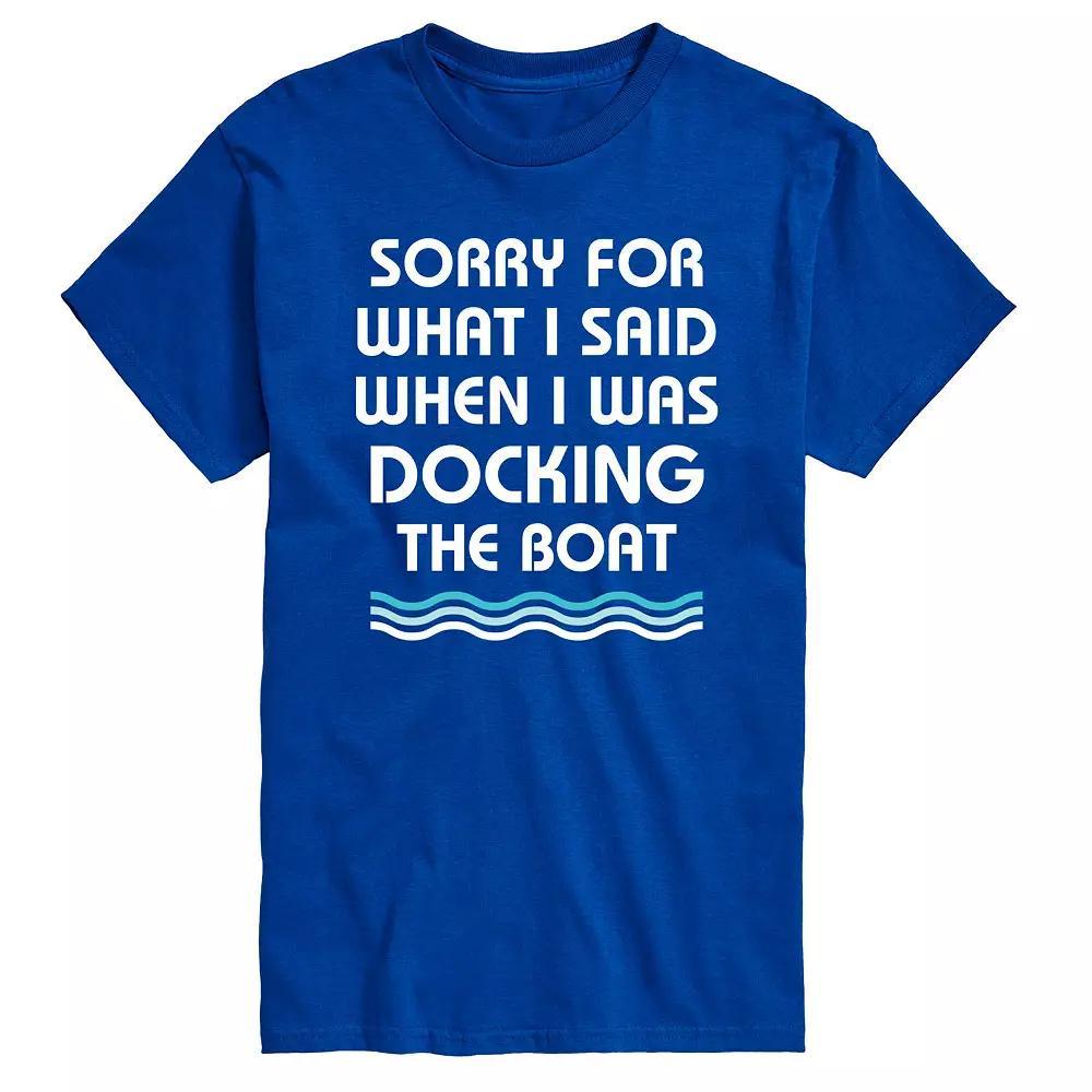 Mens Said Docking The Boat Tee Product Image