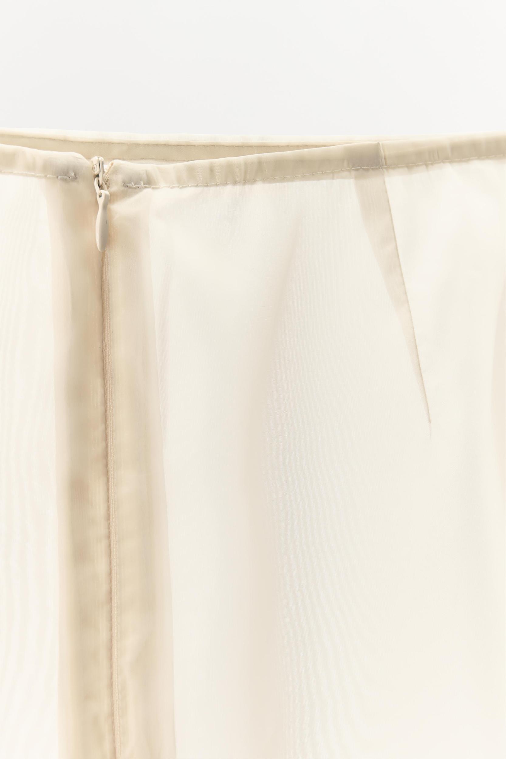 ORGANZA MIDI SKIRT Product Image