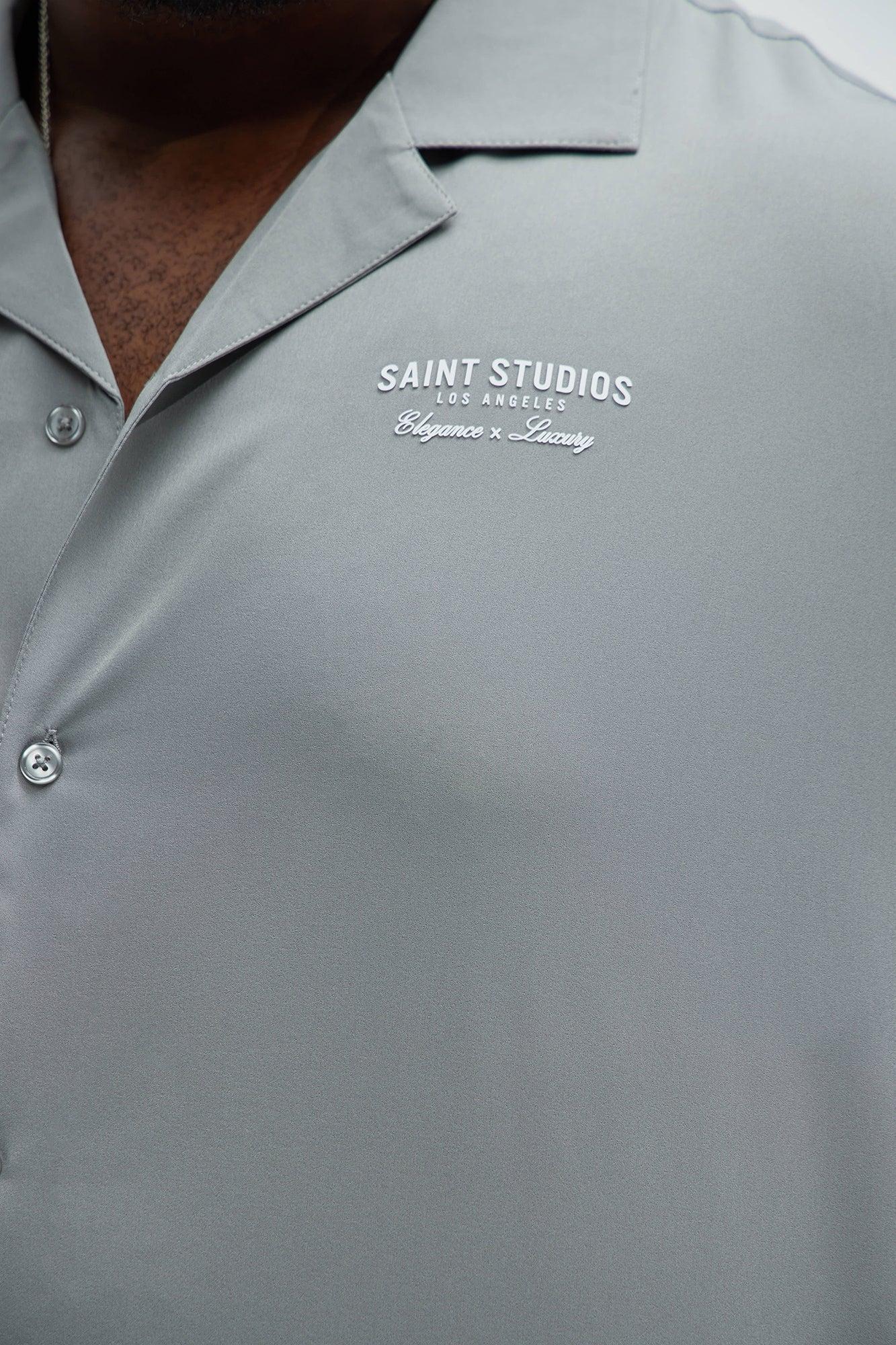 Saints Graphic Shirt - Grey Product Image
