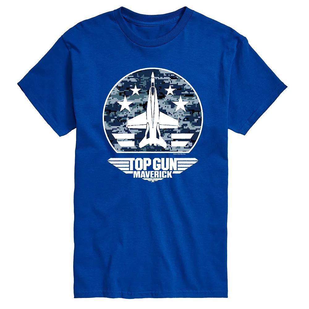 Big & Tall Top Gun Maverick Camo Tee, Mens Product Image