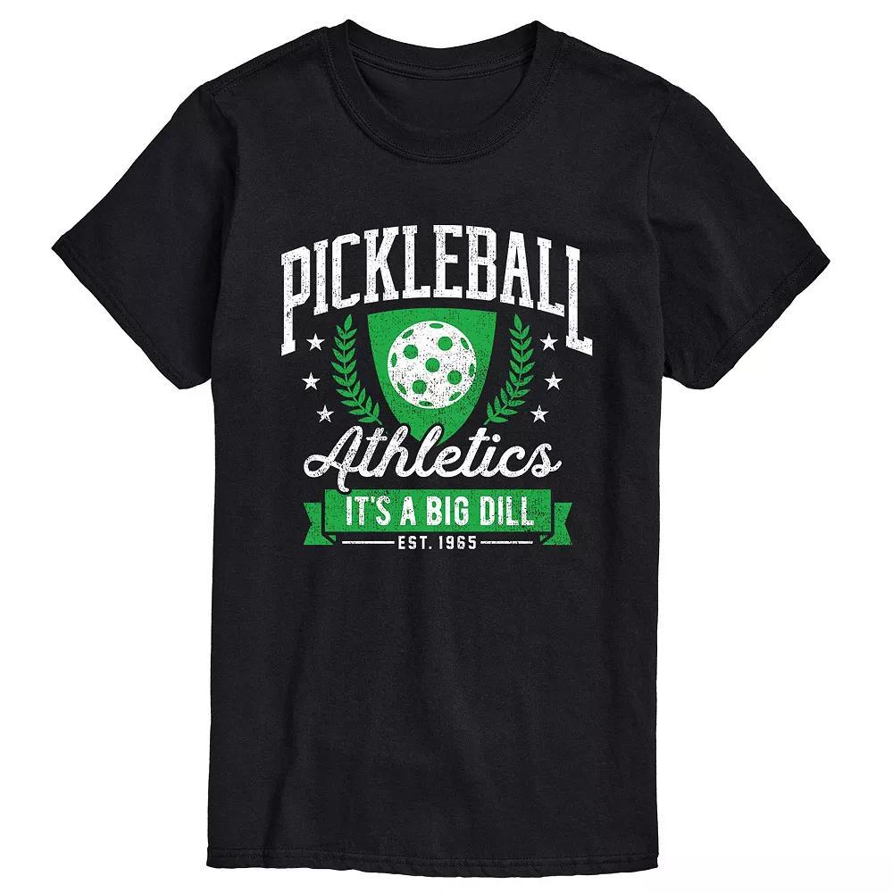 Men's Pickleball Athletics Big Dill Tee, Size: Medium, Black Product Image