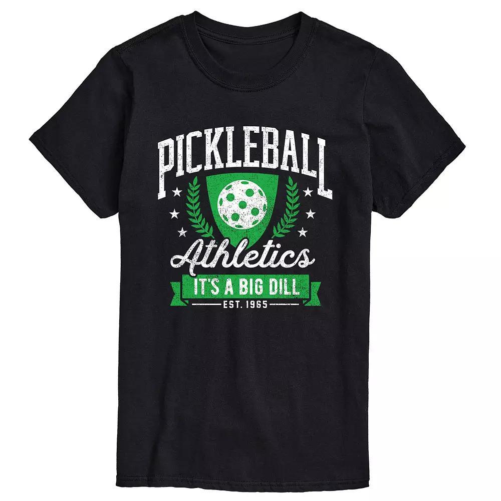 Men's Pickleball Athletics Big Dill Tee, Size: Medium, Black Product Image
