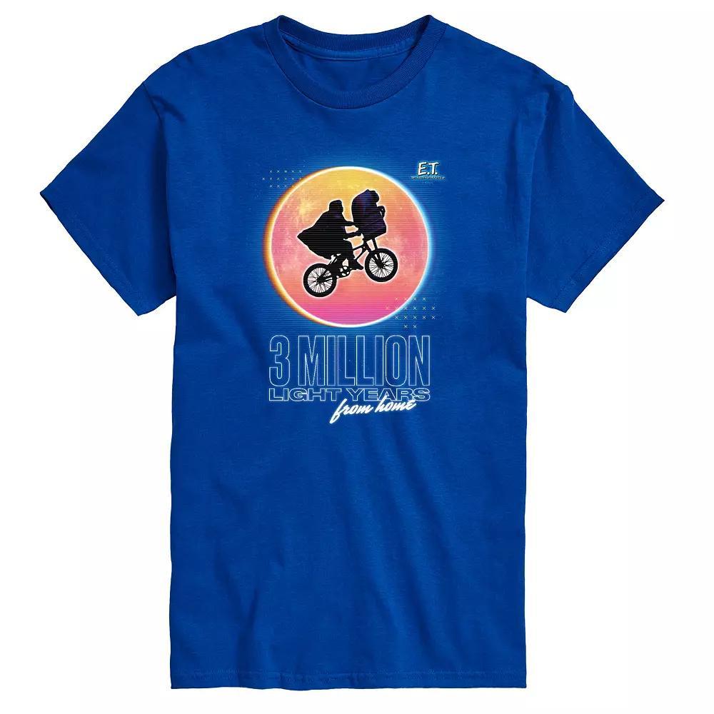 Big & Tall ET Light Years From Home, Mens Blue Product Image