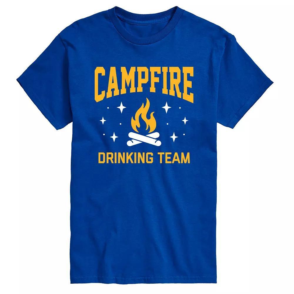 Big & Tall Campfire Drinking Team Graphic Tee, Mens Product Image