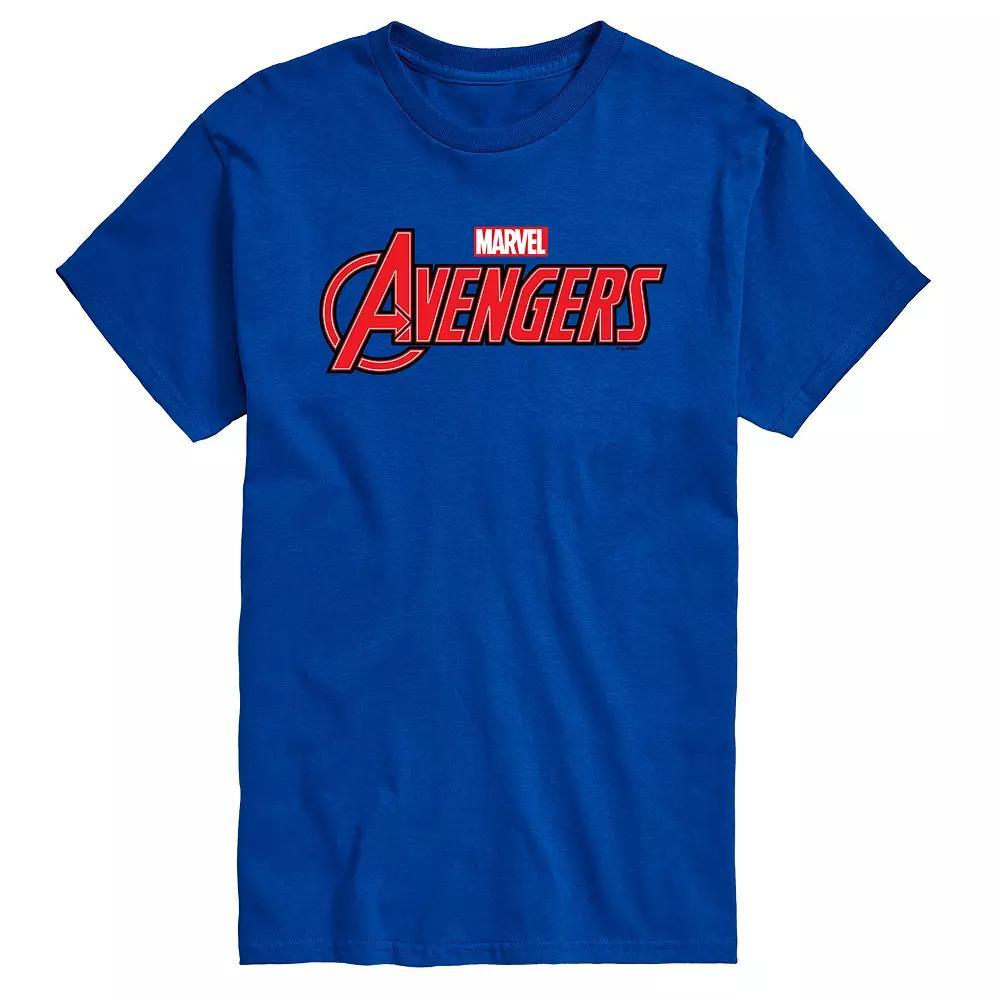 Big & Tall Marvel Avengers Logo Graphic Tee, Mens Product Image