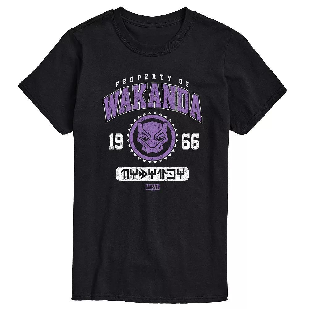 Mens Marvel Panther Property Of Wakanda Graphic Tee Product Image