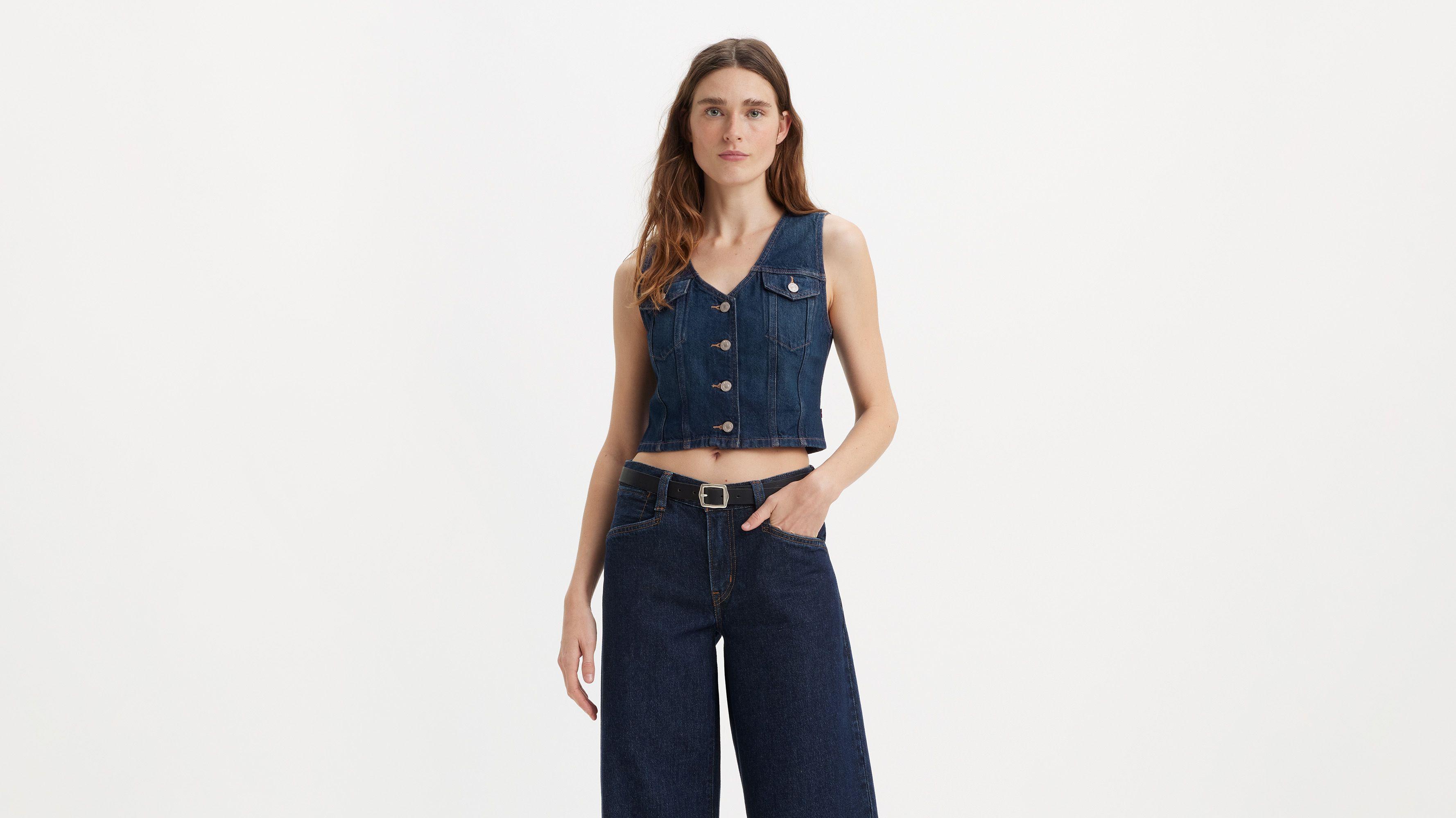 Bella Denim Corset Top Product Image