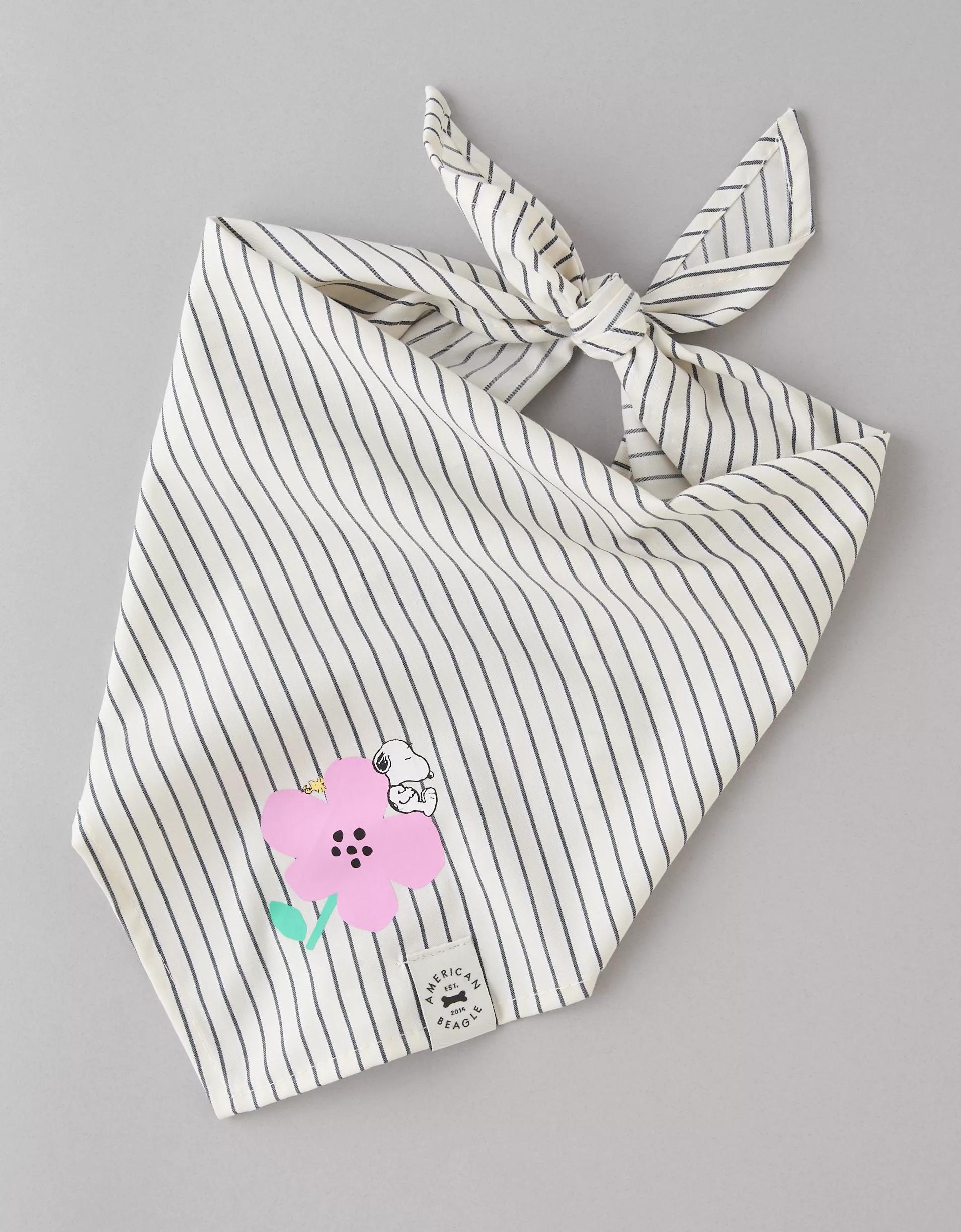 ABO Gingham Snoopy Dog Bandana Product Image