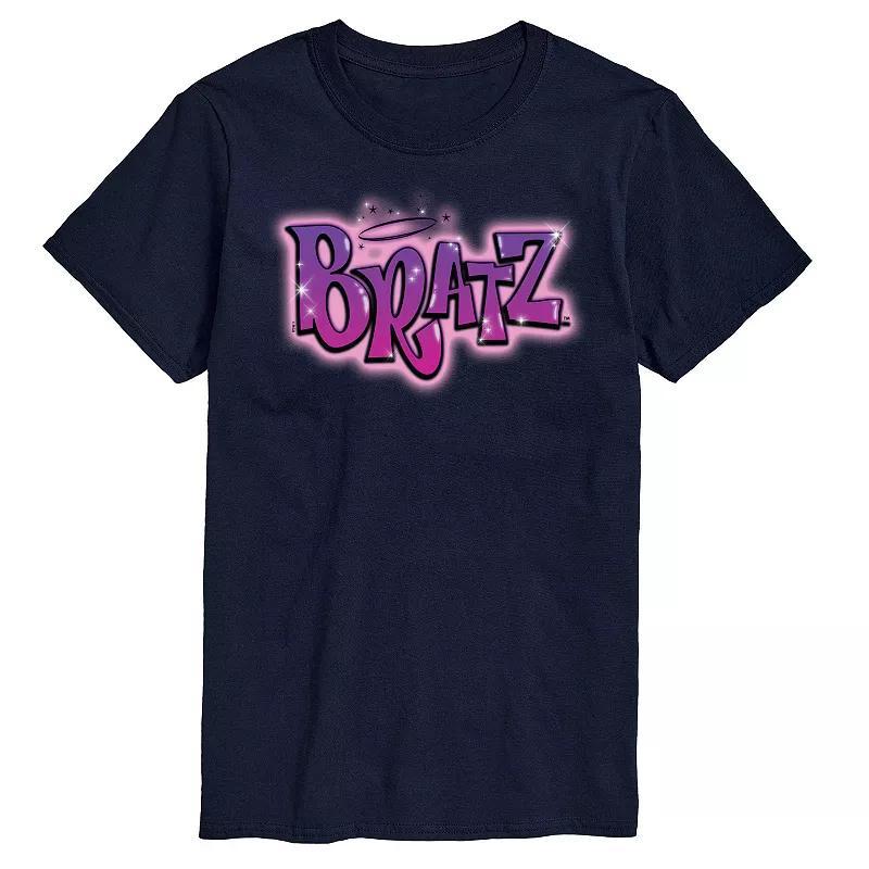 Men's Bratz Airbrush Logo Graphic Tee, Size: Medium, Black Product Image