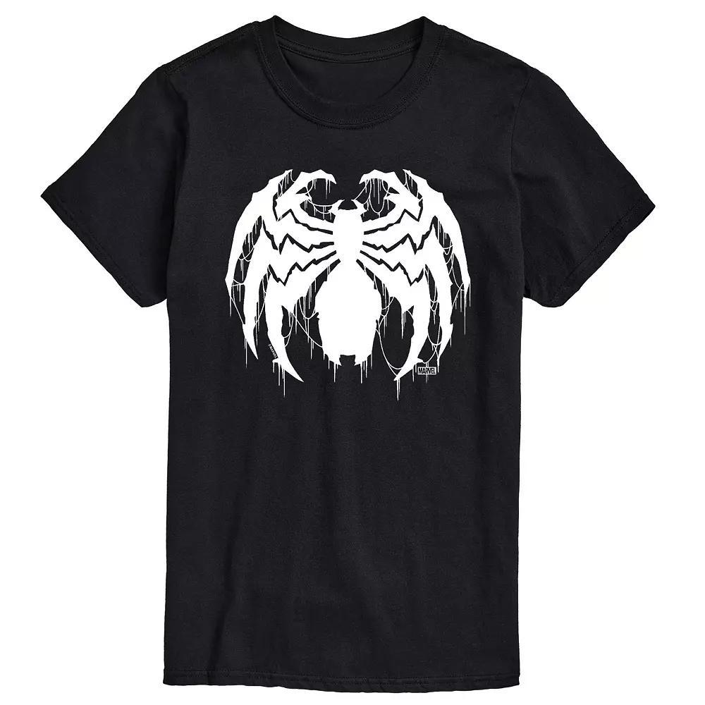 Mens Marvel Venom Spider Logo Graphic Tee Product Image