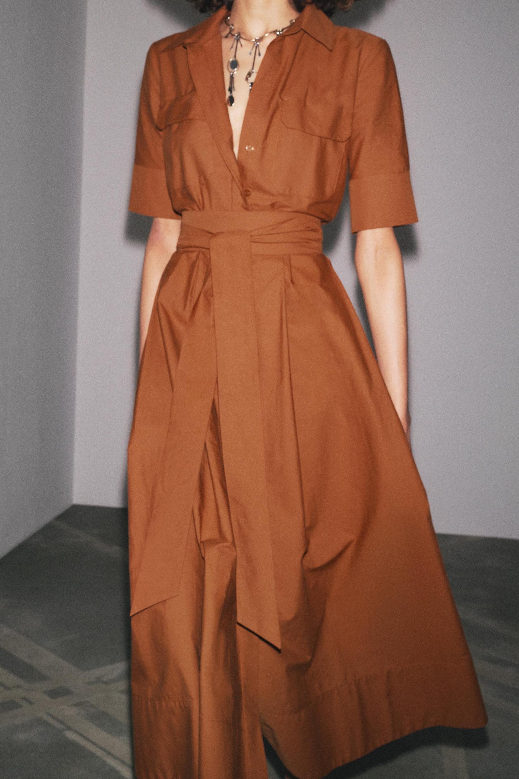 ZW COLLECTION POPLIN SHIRTDRESS Product Image