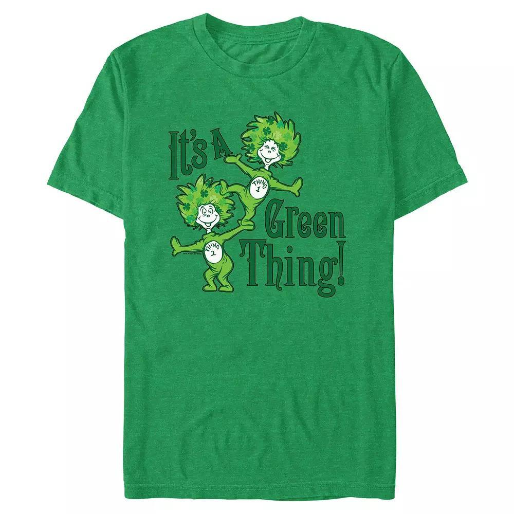 Big & Tall It's A Green Thing Graphic Tee, Men's, Size: XXL Tall, Kelly Grey Product Image