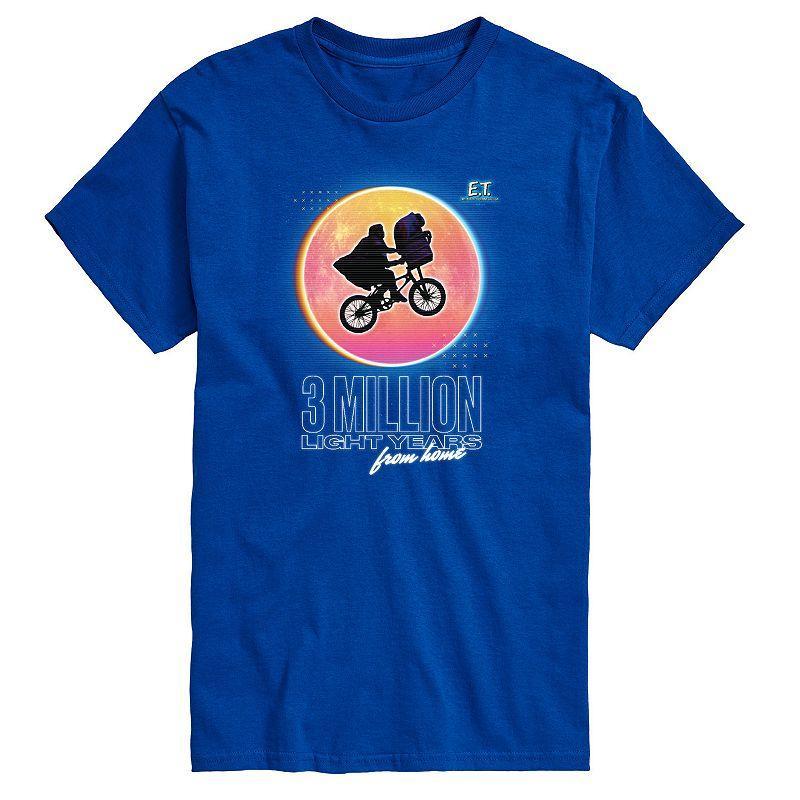 Big & Tall ET Light Years From Home, Mens Blue Product Image