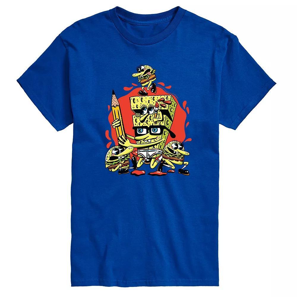 Mens SpongeBob SquarePants Graphic Tee Product Image