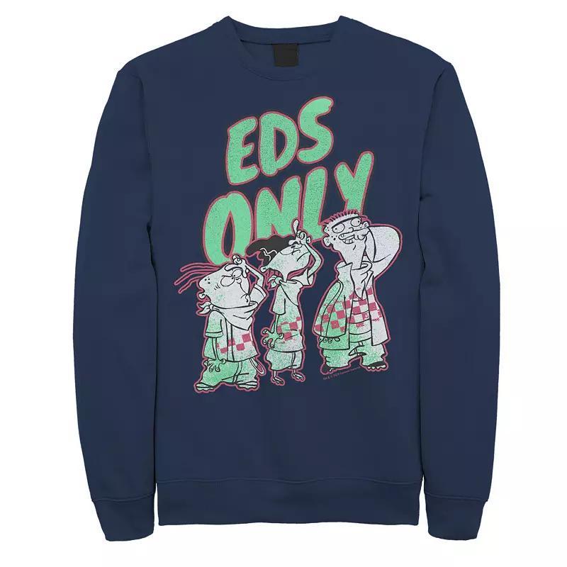 Men's Ed, Edd & Eddy Sweatshirt, Size: XXL, Black Product Image