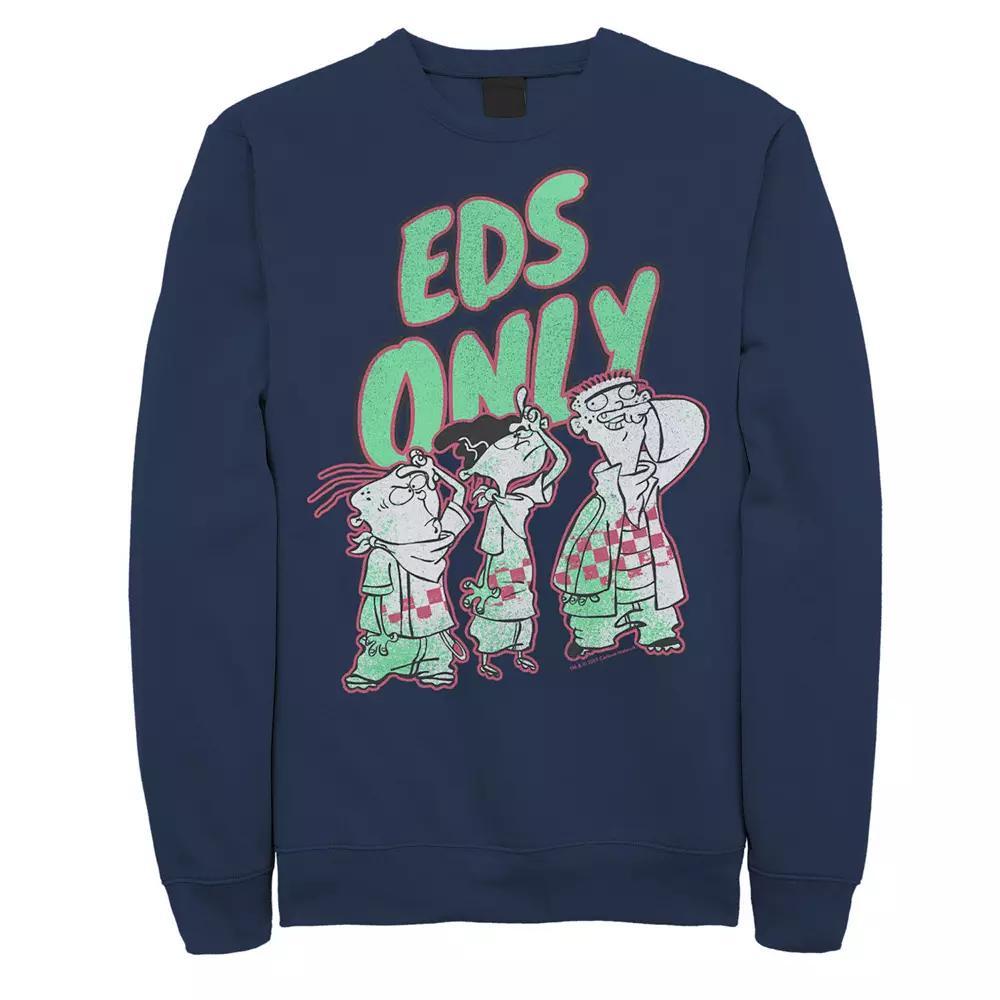 Men's Ed, Edd & Eddy Sweatshirt, Size: XXL, Black Product Image