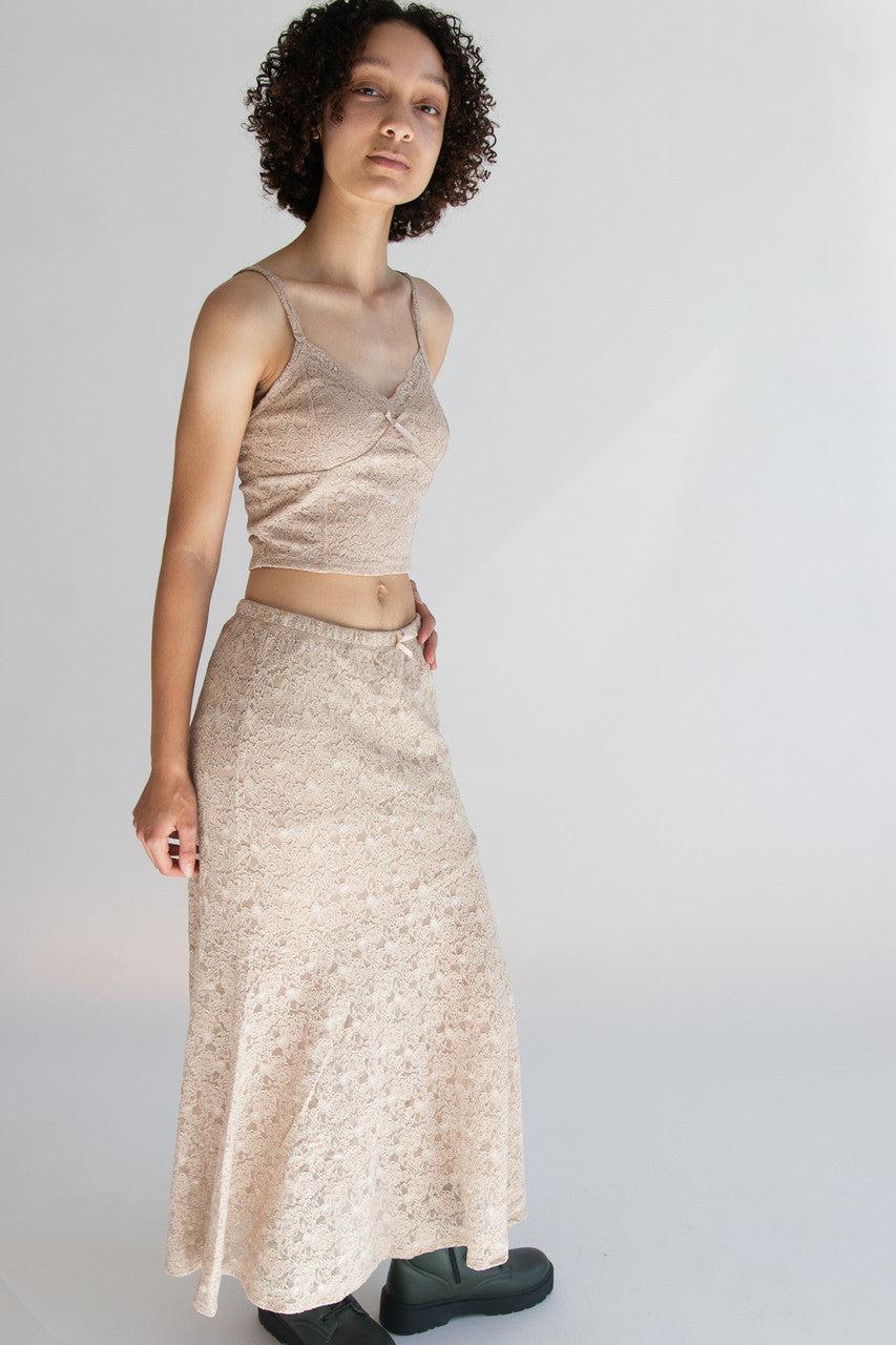 Lace Cami With Bow Product Image