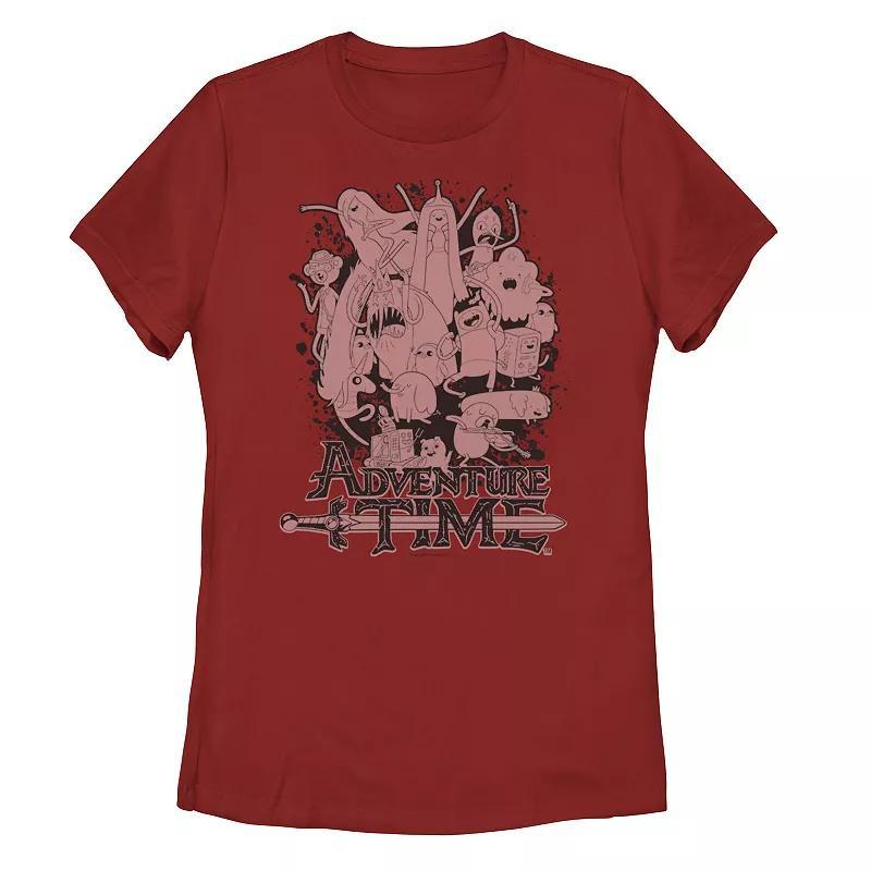 Men's Cartoon Network Adventure Time Splash Tee, Size: Medium, Kelly Grey Product Image